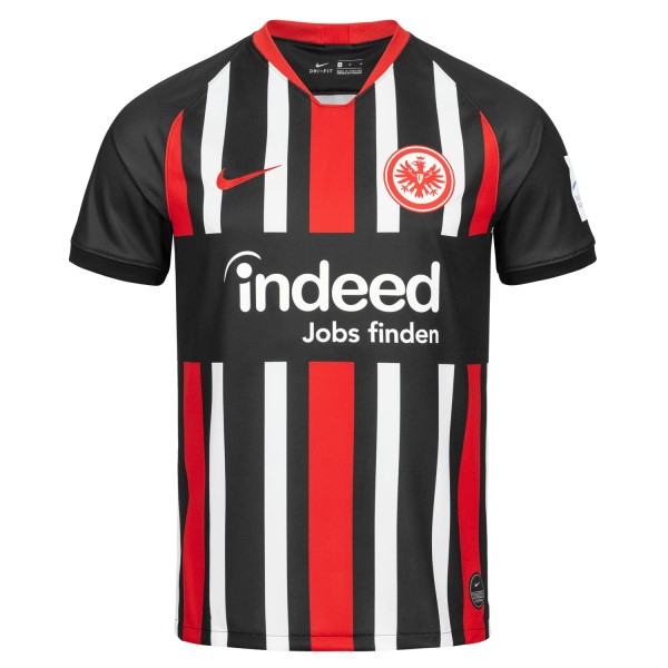 Maillot Football Eintracht Frankfurt Domicile 2019-20 Rouge Noir